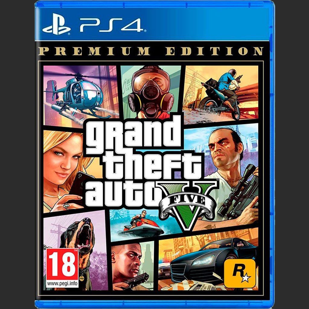 PS4 GTA 5 PREMIUM EDITION